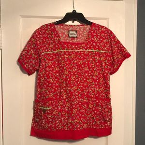 Mary Englebreit Scrub Top